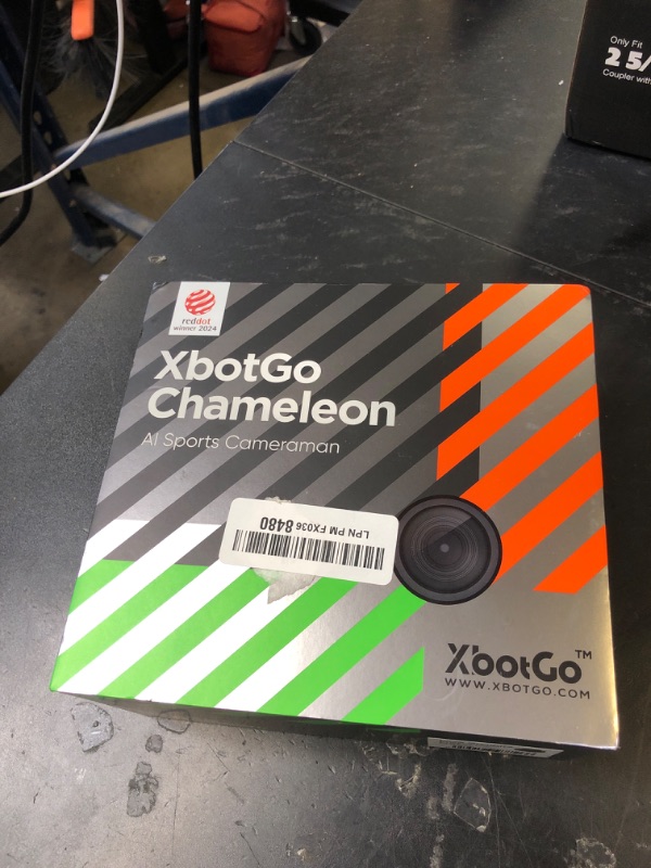 Photo 1 of XbotGo Chameleon AI Auto Sports Action Camera - 4K 60FPS Soccer Camera and Basketball Tracking Camera for Team Sports, Live Streaming, No Subscription, Works with iOS & Android (Lava Graphite)