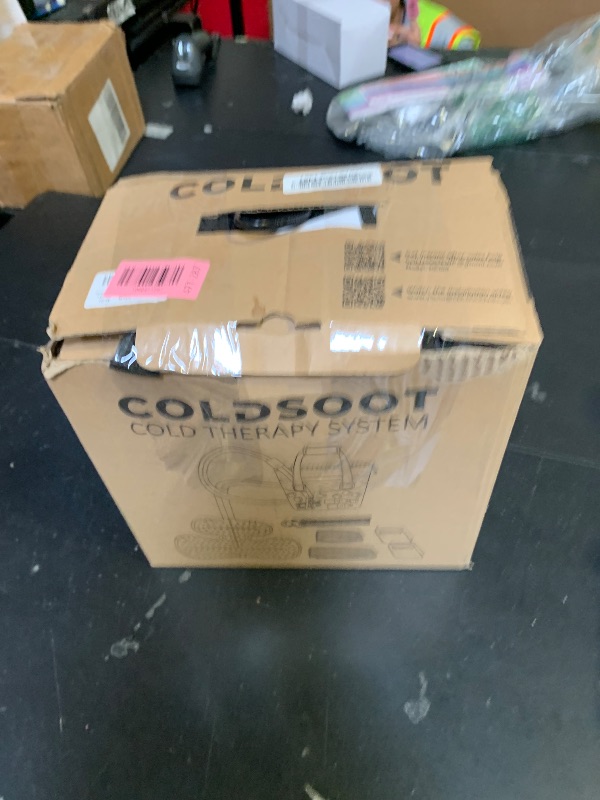 Photo 1 of COLDSOOT Cold Therapy Machine for Shoulder with Programmable Timer, Portable Ice Machine for Shoulder After Surgery, Lightweight Replacement Recovery System, Cryotherapy Pain Relief w/Compression Pad