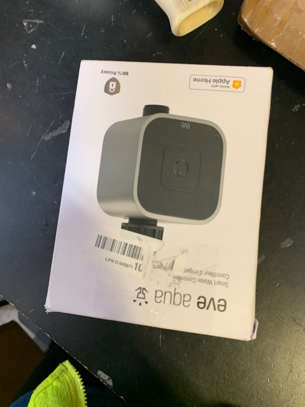 Photo 1 of Eve Aqua – Smart Water Controller for Apple Home app or Siri, irrigate Automatically with schedules, Easy to use, Remote Access, no Bridge, Bluetooth/Thread, HomeKit