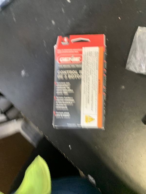 Photo 1 of Genie authentic G3T-R 3-button Intellicode garage door opener remote with, works only on Genie openers, single pack