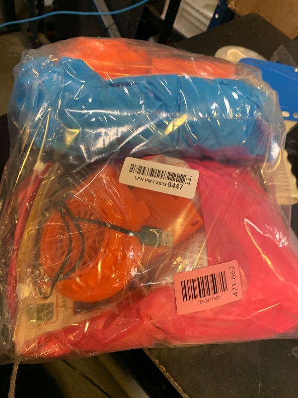 Photo 1 of Ramede 2 Pcs Giant Inflatable Baby Costume 96 Inch Gender Reveal Ideas Boy and Girl Blow Costume Outfit for Adult Baby Shower Gender Reveal Party Halloween Christmas Cosplay Supplies