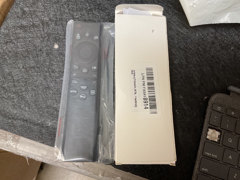 Photo 3 of Rechargeable TV Remote for Samsung Smart TVs, Replacement for All 2019-2026 Samsung TV Remote Control with Voice Control. USB-C Fast Charging. Solar Charging. 2-Year Warranty.