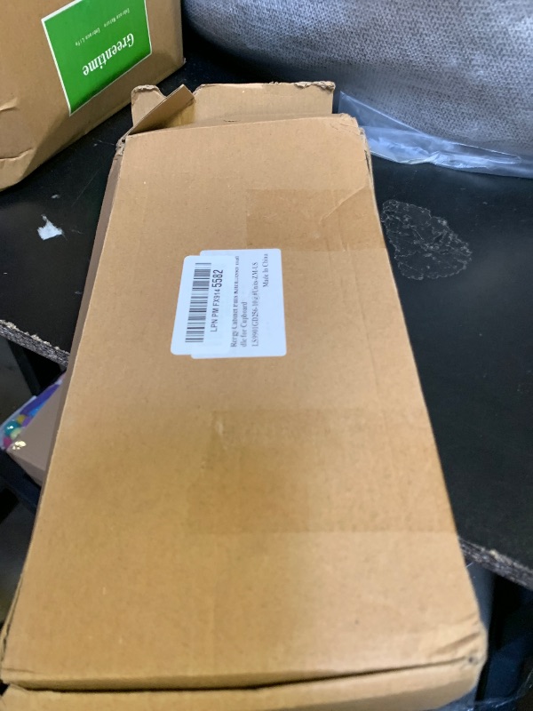 Photo 1 of Rergy Cabinet Pulls Kitchen Handles for Cabinets, 10Pack Gold 10inch Hole Center, Square Drawer Hardware Zinc Alloy Dresser Handle for Cupboard