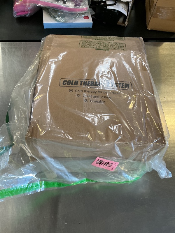 Photo 1 of Ice Machine for Knee After Surgery - Programmable Cold Therapy Machine, Portable Ice Therapy with Quiet Pump, Digital Timer, 12Hrs Cooling for Knee Replacement Recovery & Sports Injury Pain Relief