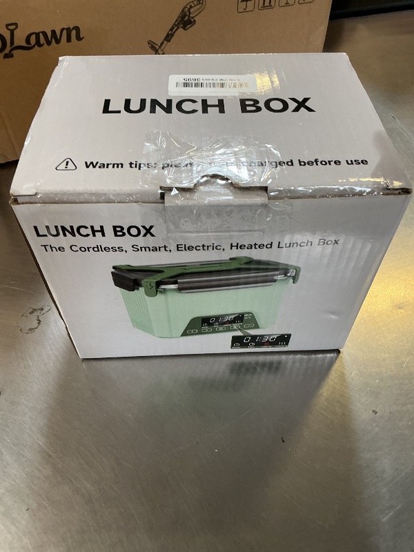 Photo 1 of GALOKEO Cordless Electric Lunch Box for Adults, Heated Lunch Box 20000 mAh Battery Powered with Automatic Heating, 1.2L Portable Food Warmer, BPA Free