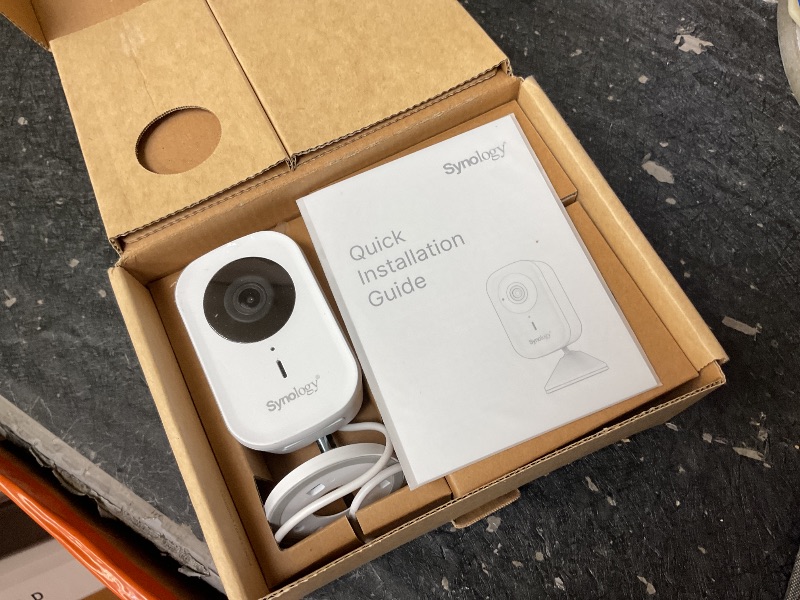 Photo 1 of Synology CC400W 4MP AI Indoor/Outdoor Wi-Fi Cube Camera with Night Vision (US Version)