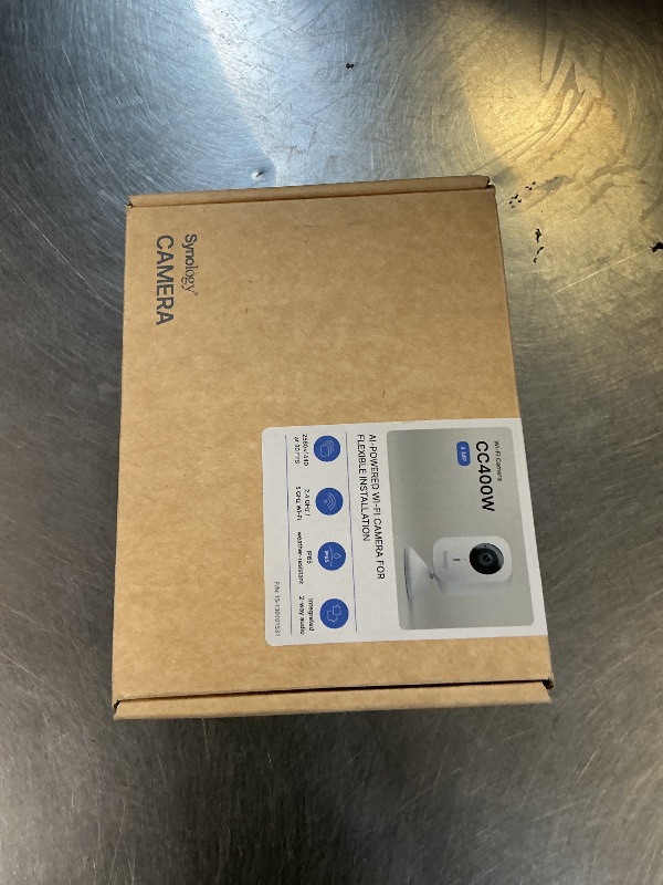 Photo 1 of Synology CC400W 4MP AI Indoor/Outdoor Wi-Fi Cube Camera with Night Vision (US Version)