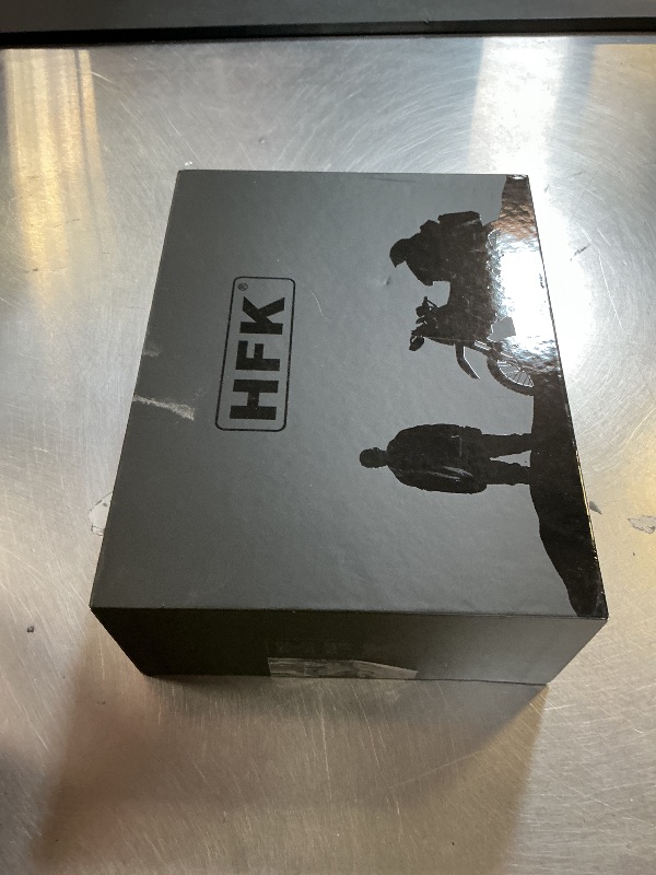 Photo 1 of HFK HM201 Motorcycle Dash Cam Front and Rear, 1080P + 1080P Motorcycle Camera, IP67 Waterproof, 5G Wi-Fi, Night Vision, G-Sensor, Built in eMMC 64GB Storage, Support 512GB Max