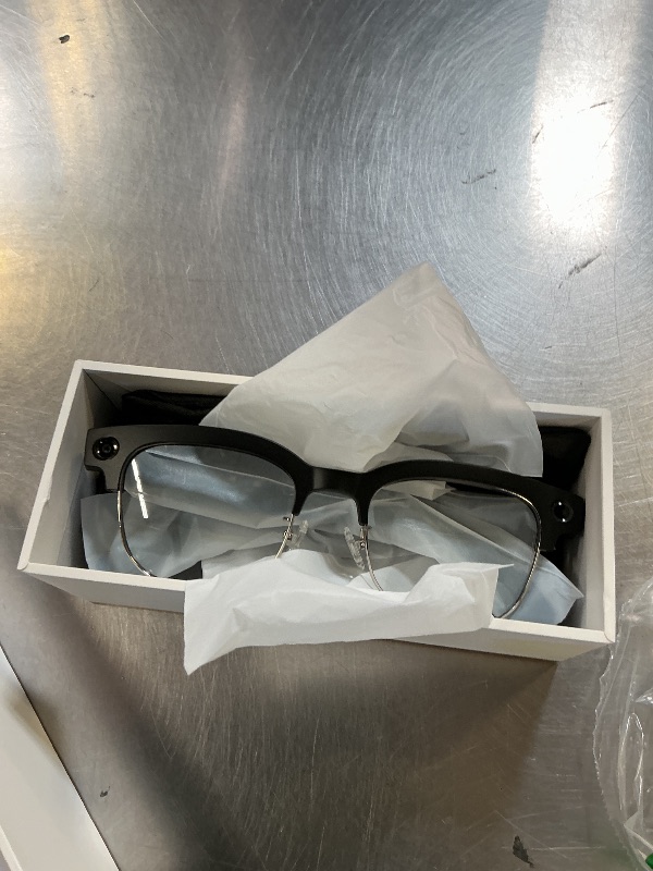 Photo 1 of Domars AI Smart Glasses with 8MP Camera, 1080P Video & Audio Recording, Real-Time AI Translation & Voice Assistant, Bluetooth Open-Ear Audio Glasses, IP65 Waterproof for Outdoor & Business