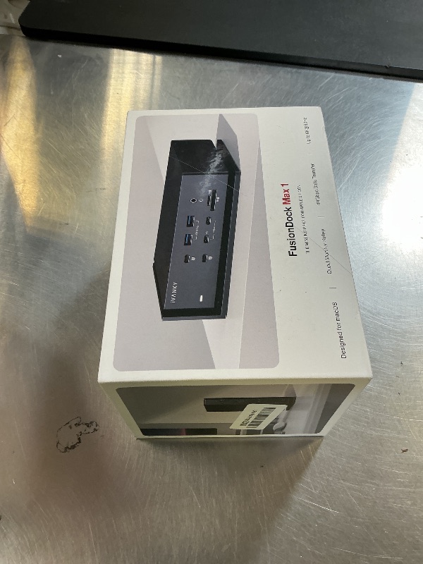 Photo 1 of iVANKY FusionDock Max 1, 20-in-2 Thunderbolt 4 Docking Station Only for M1-M5 Pro/Max MacBook, Quad 6K or Dual 8K Display, 40Gbps Dock with 4 Downstream Thunderbolt 4 Ports, 100W, 2.5G LAN, SD 4.0