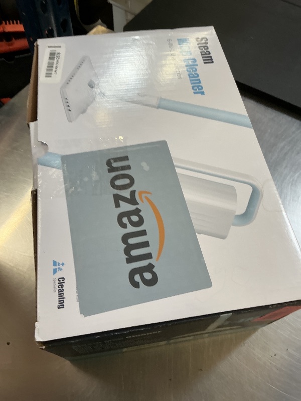 Photo 1 of Steam Cleaner, 6 in1 Rotated Steam Mop Cleaner with 2 Modes, 2 Microfiber Pads, 400ML Removable Tank, 23FT Power Cable, Detachable Steam Mops for Floor, Laminate Floor, Tiles Cleaning (Azure)
