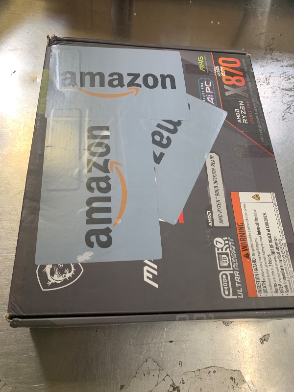 View 2 of MSI MAG X870 Tomahawk WiFi Gaming Motherboard (AMD Ryzen 9000/8000/7000 Series Processors, AM5, DDR5, PCIe 5.0, M.2 Gen5, SATA 6Gb/s, USB 40Gbps, HDMI/DP, Wi-Fi 7, Bluetooth 5.4, 5Gbps LAN, ATX)