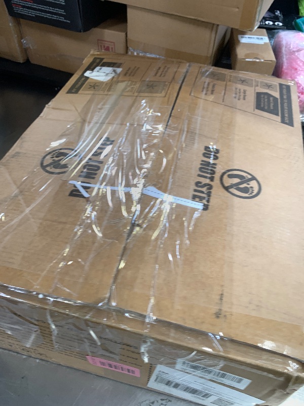 Photo 1 of LEDIARY 20 inch Fandelier Caged Ceiling Fan with Light, Bladeless Ceiling Fan with Remote, Farmhouse Fan Lights Ceiling Fixtures for Kitchen, Bedroom, Outdoor(6 Speed, Timing)-Black