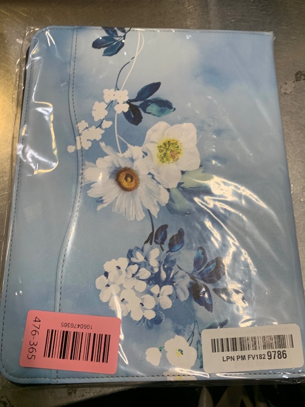 Photo 1 of Feams Case for iPad (A16) 11th Generation 11 Inch 2025, iPad 10th Generation Case 10.9 Inch 2022 Flip Stand Auto Sleep Cover with Pencil Holder & Pocket, Blue Floral