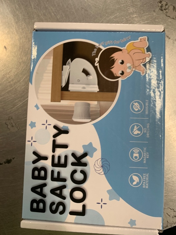 Photo 1 of 10 Pack Magnetic Cabinet Locks for Child Safety, Drawer Locks Baby Proofing, Magnetic Door Safety Locks for Cabinets and Drawers, Easy Installation No Tools Required (10 Pack and 2 Keys)