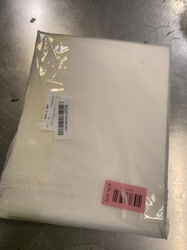 Photo 1 of 100 Sheets Extra Large Jumbo Transparent Sticky Notes Clear Self Sticky Notes, 2 Pads Notes Waterproof Translucent Paper, Office School Supply(Clear,Letter, 8.5 x 11 Inch)