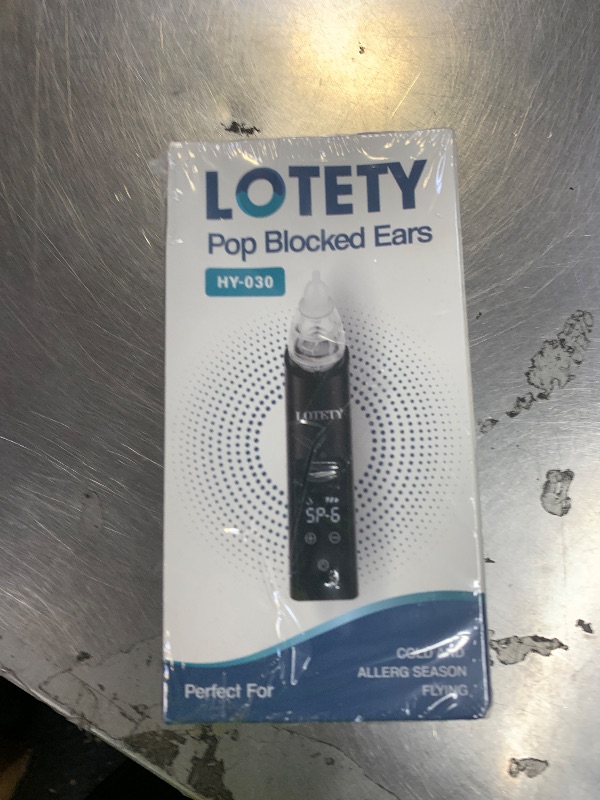 Photo 1 of Eustachian Tube Unclogger - Ear Pressure Relief Device for Flying & Diving, Unblock Eustachian Tube & Balancing Ear Pressure to Relieve Tinnitus and Earache