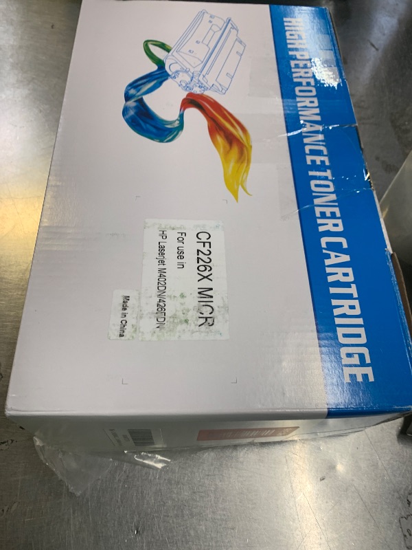 Photo 1 of 26X CF226X MICR Toner Cartridge Compatible with HP CF226X 26X 26A Toner Cartridge Compatible with HP LaserJet Pro M402 M402d M402n M402dn M402dne M402dw MFP M426fdw M426fdn M426dw M426dn M426 Printers