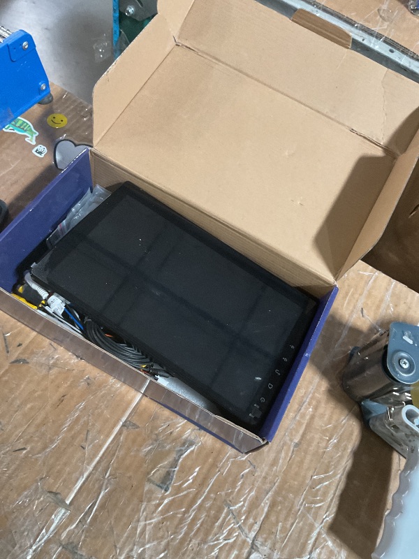 Photo 1 of [6G+128G 8-Core] 10.1 Inch Double DIN Android 15 Car Stereo with Wireless CarPlay & Android Auto, HD Touchscreen Dash Kit with GPS WiFi FM/RDS BT5.0 32EQ DSP 59UI SWC Free Backup Camera