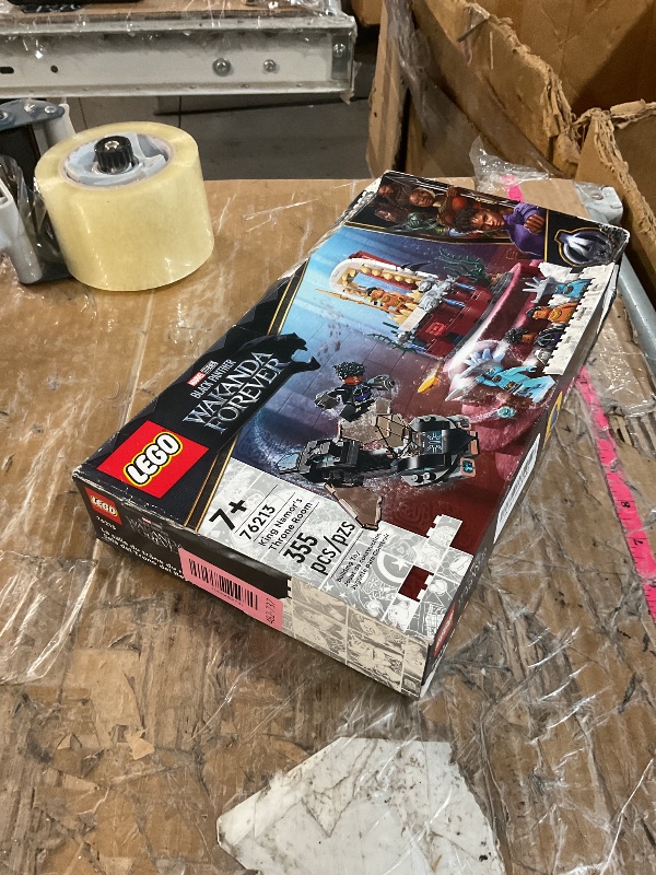 Photo 1 of ****FACTORY SEALED**** Marvel Black Panther Wakanda Forever King Namor’s Throne Room Building Kit 76213, Submarine Toy Building Set with 3 Marvel Mini Figures, Great Gift for Kids Boys and Girls Age 7+ Years Old