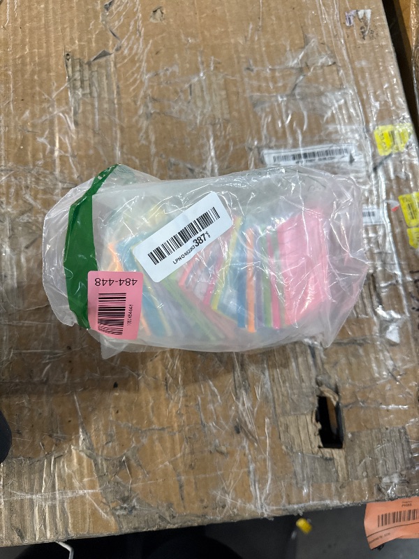 Photo 1 of (24 Pack) Lined Sticky Notes 3x3 in Ruled Stickies Super Sticking Power Memo Pads,12 Bright Multi Colors Sticky Notes with Lines Self-Stick Note Pads