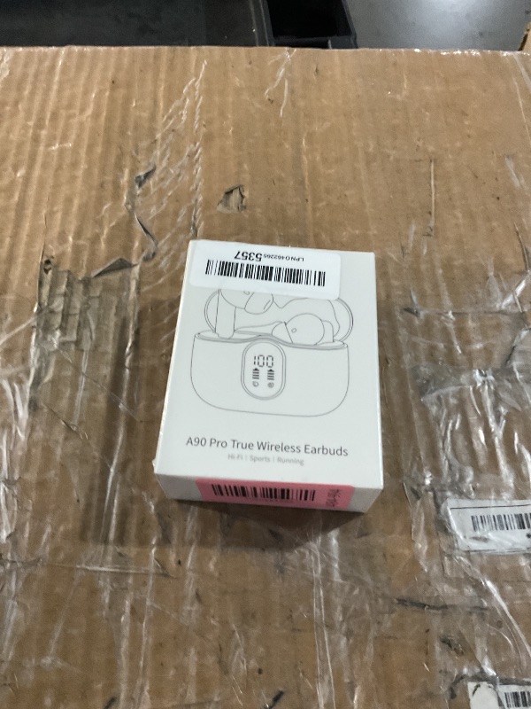 Photo 1 of *** factory sealed*  Btootos Wireless Earbuds Bluetooth 5.3 Headphones Bass Stereo Ear Buds with Noise Cancelling Mic LED Display in Ear Earphones IP7 Waterproof 36H Playtime for Laptop Pad Phones Sports Sapphire Blue