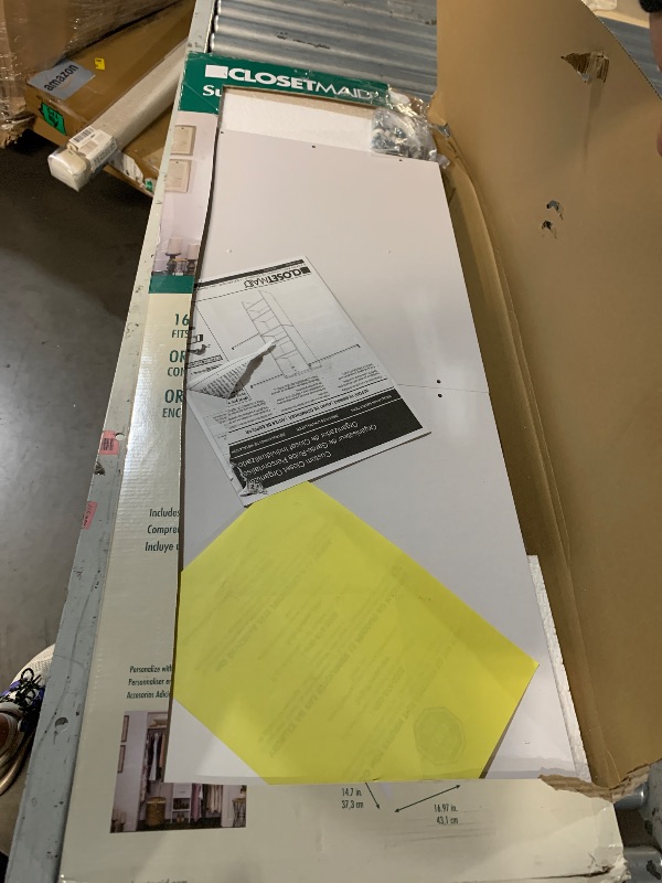 Photo 1 of (used)(missing pieces) ClosetMaid SuiteSymphony Wood Closet Organizer Starter Kit with Tower and 3 Hang Rods, Shelves, Adjustable