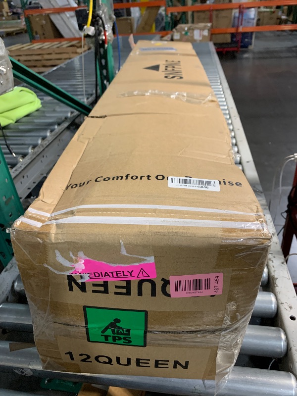 Photo 1 of ***FACTORY SEALED***
SNFPNE Queen Size Mattress 12 Inch, Medium Firm Memory Foam Hybrid Mattress with Individual Pocket Spring - Pressure Relief, Motion Isolation, Cool Sleep, 80" x 60"