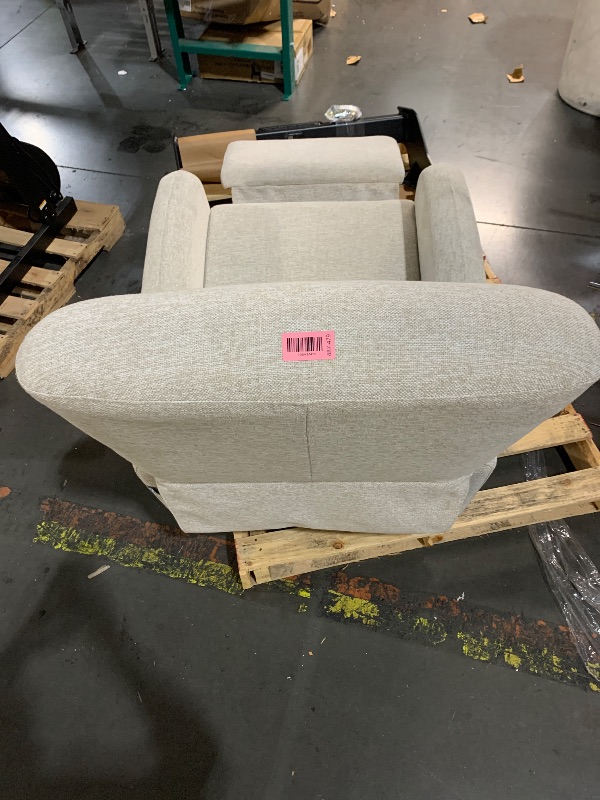 Photo 1 of ***TRUCK/TRAILER PICKUP ONLY***MINOR SPOTS NO BOX**
Graco Bellwood Power Recliner Swivel Glider (Dune Basketweave) – Electronic Power Recliner for Nursery, Includes Dual-USB Charging Port for USB-A & USB-C, Glider Rocking Chair with Full Recline