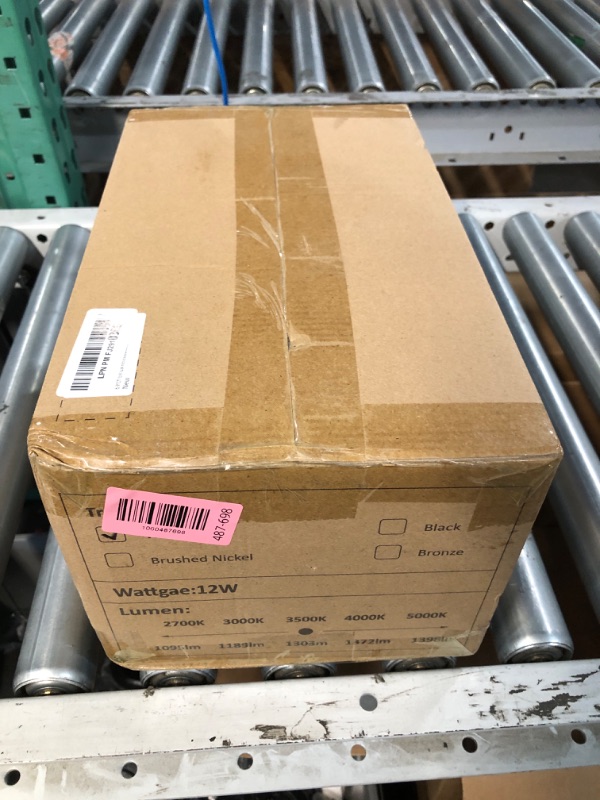 Photo 1 of (please see all images) POPANU 6-Inch Gimbal Recessed Light - 12W 90° Tilt & 360° Rotation, 5CCT (2700K-5000K), IC Rated LED