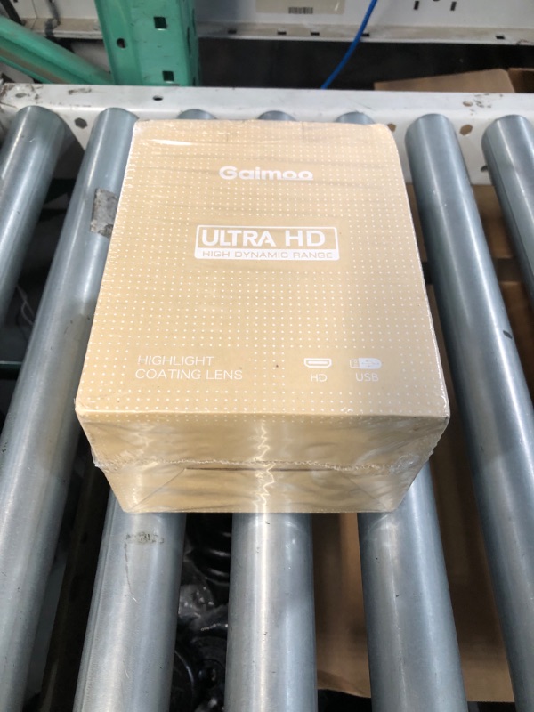 Photo 1 of ***FACTORY SEALED***Mini Projector with WiFi and Bluetooth Built-in Apps Smart Projector Support 4K 1080P FHD 180° Adjustable Auto Keystone Compatibile with HDMI/TV Stick/Memory Stick/Laptop, White