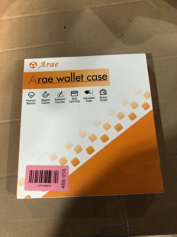 Photo 1 of ***FACTORY SEALED*** Arae Compatible with iPhone 15 Pro Max Case with Card Holder and Wrist Strap Wallet Flip Cover for iPhone 15 Pro Max 6.7 inch,Green