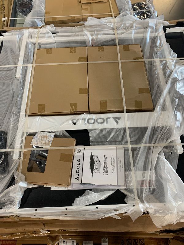Photo 1 of ***STOCK PHOTO FOR REFERENCE ONLY***JOOLA Rally TL Professional MDF Indoor Ping Pong Table w/ Quick Clamp Table Tennis Net & Post Set - 10 Minute Easy Assembly - Corner Ball Holders - Tournament Quality - Includes Playback Mode