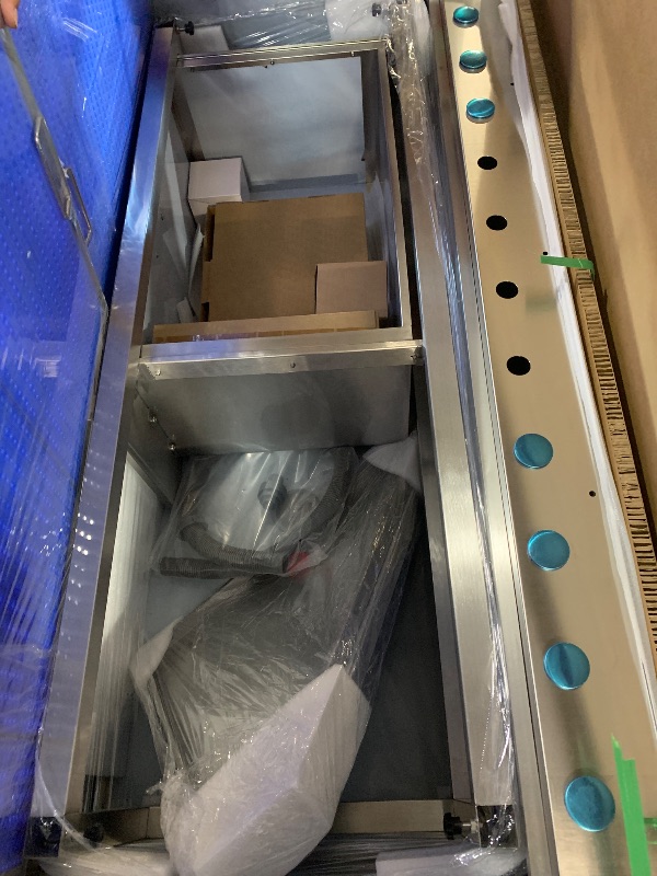 Photo 1 of ***FACTORY SEALED (OPEN FOR INSPECTION)******TRUCK/TRAILER PICKUP ONLY***KANIS Professional Dog Washing Station - 304 Stainless Steel Pet Wash Sink & Grooming Bathtub w/Shower, Floor Grates and Storage for Large, Medium & Small Pets (61", 1 Drawer - Right