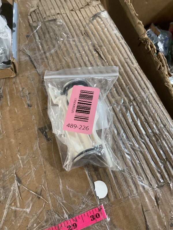 Photo 1 of (4-Pack) Calvana Sink Pop-Up Stoppers, Compatible with PF0240, Not Universal, Fits Drains with Holes Less Than 1.35" Diameter, Overall Height 4.45", Outer Diameter 1.35", Brushed Nickel Finish