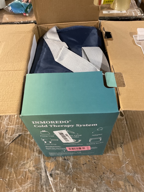 Photo 1 of ***(PARTS ONLY/ NON FUNCTIONAL)***Inmoredo Cold Therapy Machine, Programable Ice Therapy Machine, for Knee Replacement, Post-Surgery Recovery, ACL, Pain Relief, for Sports Injuries, Sprains, Reduce Swelling, Knee Pad