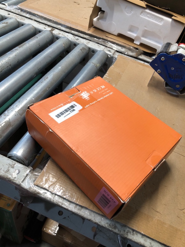 Photo 1 of ***(remote is broken)***RIRIBEN Rechargeable Motion Sensor Ceiling Light Indoor, 10000mAh Battery Operated Closet Light with Remote Control, Magnetic Mount Shower Light for Bathroom/Pantry/Garage 2-Pack