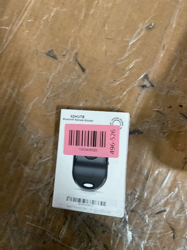 Photo 1 of [Upgraded] Bluetooth 5.0 Remote Shutter for iPhone & Android Camera Wireless Remote Control Selfie Button for iPad iPod Tablet, HD Selfie Clicker for Photos & Videos (Blue)