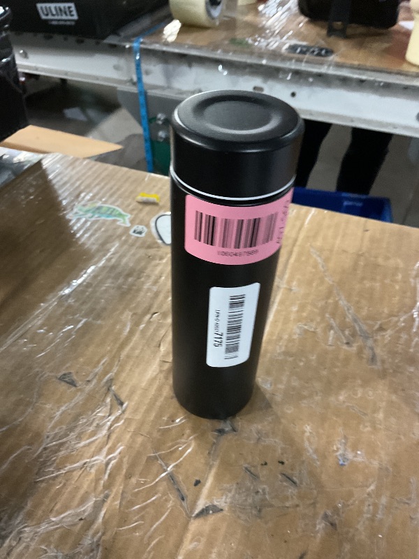 Photo 1 of ?Upgraded?Exllena Small Insulated Water Bottle 12 oz/350ml– Mini Insulated Water Bottle for Hot & Cold Drinks, Perfect Small Water Bottle for Travel, Purse...(Black)