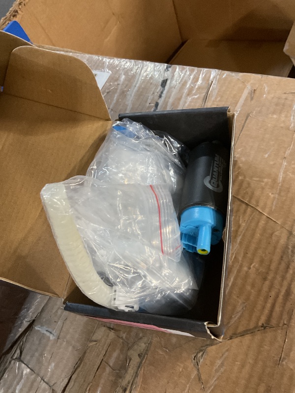 Photo 1 of "QFS 255LPH In-Tank Performance Fuel Pump Replacement for Kawasaki Ninja ZX-10R ZX1000 ZX-14 ZX1400 ZX-6R ZX636 ZX-6RR ZX600, 2000-2021, oem 49040-0740, 49040-0741, 49040-0011, 49040-1077, 49040-0014"