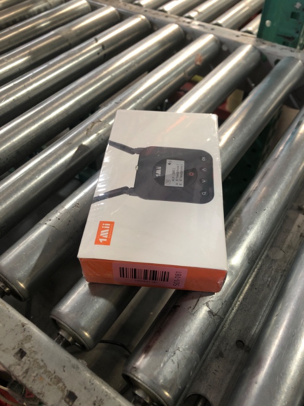 Photo 1 of ***FACTORY SEALED ***1Mii B06TX+ Long Range Bluetooth 5.3 Transmitter for TV/PC/Projector to 2 Wireless Headphones/Speakers, Bluetooth Adapter for TV w/Screen Display, Plug n Play, aptX Low Latency & Adaptive & HD Audio
