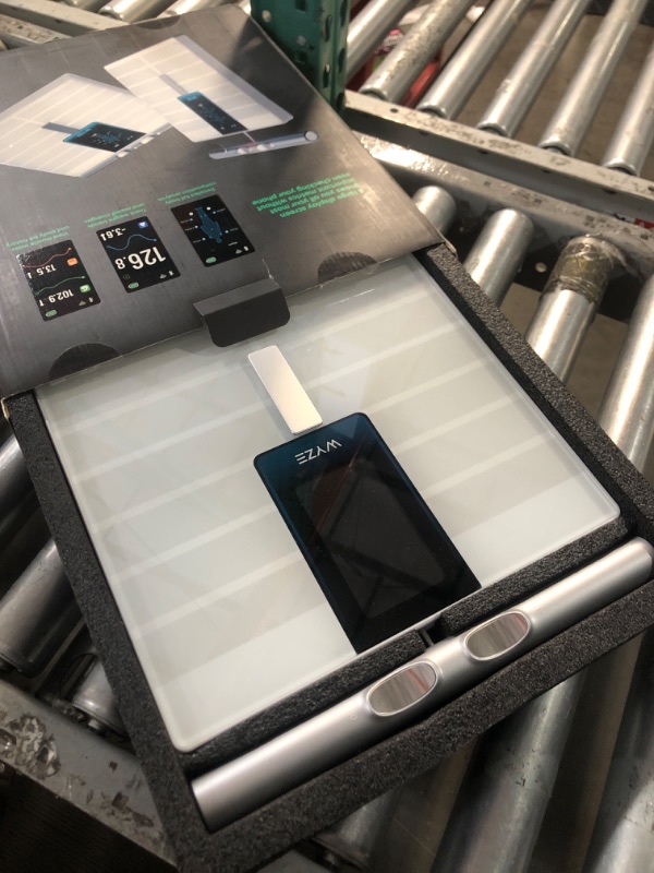 Photo 1 of ***FACTORY SEALED - OPENED FOR INSPECTION***Wyze Smart Scale Ultra BodyScan with Handle – Wi-Fi & Bluetooth Body Composition Scale for Weight, BMI, Body Fat, Muscle Mass, and Segmental Measurement, 400 lbs, White