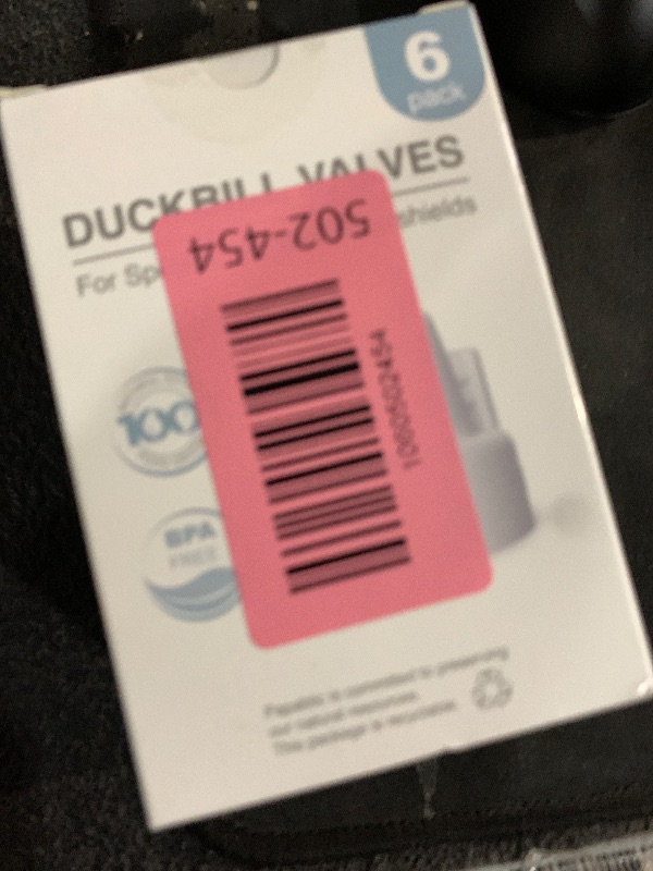 Photo 1 of [6-Count] Papablic Duckbill Valves, Replacement Milk Valves Compatible with Spectra S1 S2 & Medela Breast Pumps Parts Accessories, BPA & DEHP Free, Food-Grade Silicone, Easy to Clean, White
