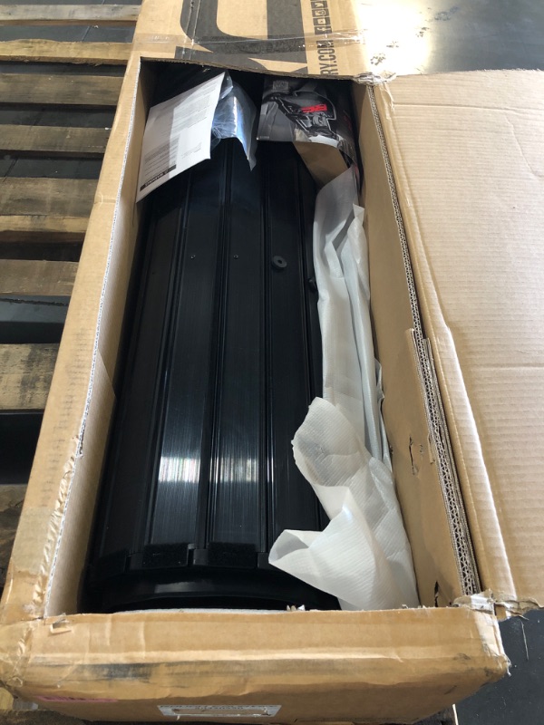 Photo 1 of ******************FOR PARTS ONLY- Missing rails and hardware***************
Rough Country Hard Roll-Up Tonneau Cover for Ram 1500 (2019-2026) & TRX (2021-2024) - Aluminum Truck Bed Cover, Fits 5'7 Bed
