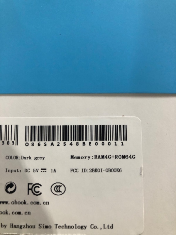 Photo 1 of ***FACTORY SEALED - OPENED FOR INSPECTION***OBOOK6 eReader (64G), 6" 300ppi Glare-Free Display, Android, Adjusting Front Light, Long of Battery Life, Dark Mode Option, eBook Readers Devices