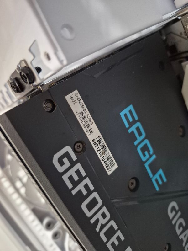 Photo 8 of ***MISSING RAM/MAY HAVE ISSUES WITH FUNCTIONALITY**

Thermaltake LCGS Reactor 9890S Gaming Desktop (AMD Ryzen™ 7 9800X3D, ToughRam 32GB DDR5 6000MT/s RGB Memory, NVIDIA® GeForce RTX 3060, 2TB NVMe M.2, WiFi, Windows 11) T6WT-X870-590-LCS