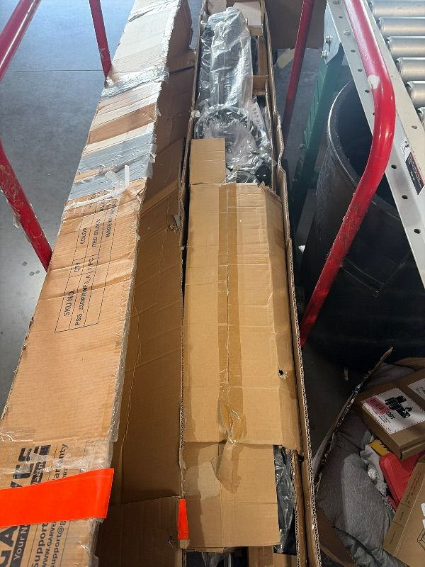 Photo 1 of ***PARTIAL SET***
GarveeLife Power Cage, Multi-Functional Power Racks for Home Gym with Cable Crossover System, 1600 LBS Weight Capacity Fitness Squat Rack for Strength Workout with Training Attachment, RED Pro D1