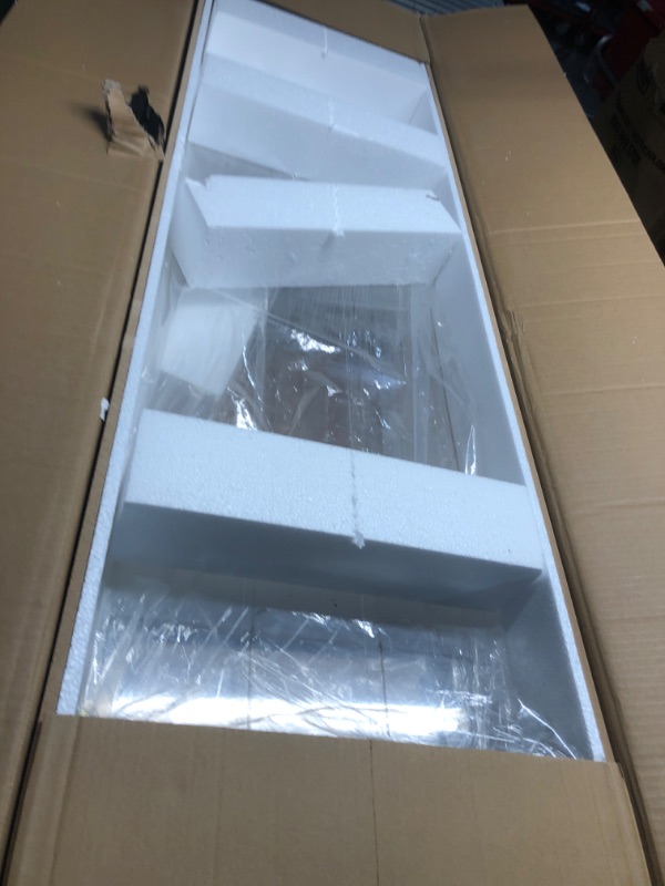 View 3 of **PARTS ONLY** Bubble Wall Waterfall Fountain Indoor Water Wall LED Lamp with Acrylic Display for Sensory Room with 16 Colors 4 Light Effects 65 x 16 Inch