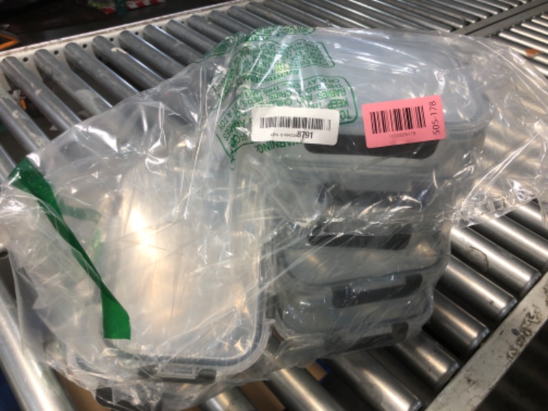 Photo 1 of [8-Pack,30 oz]Glass Meal Prep Containers,Glass Food Storage Containers,Airtight lunch Containers with Lids, Microwave, Oven, Freezer and Dishwasher