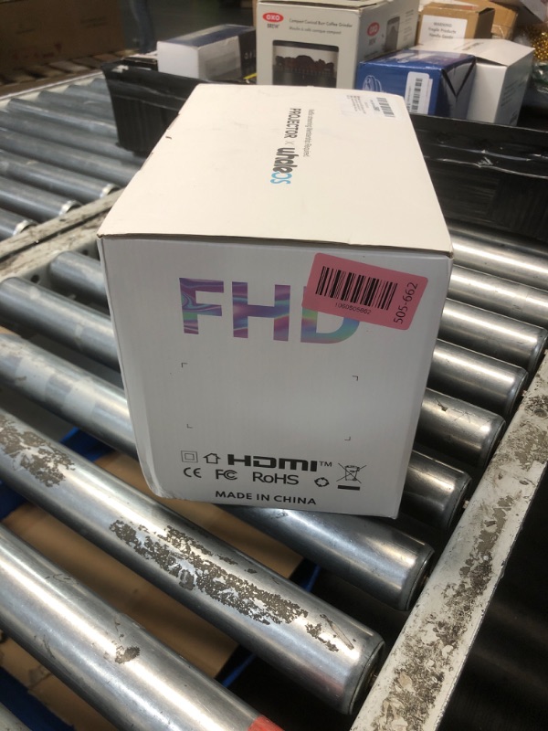 Photo 1 of ?Compatible with Netflix & Native 1080P?Projector with WiFi and Bluetooth, 250Ansi Portable Projector, Auto Focus&Keystone Correction, 180° Rotatable, Compatible with Smartphone, Laptop, HDMI, USB